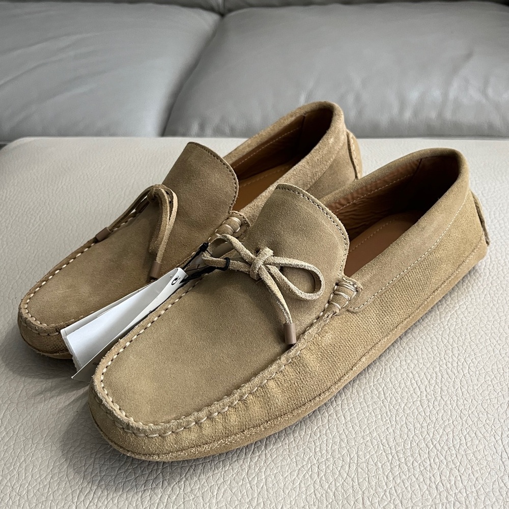 NWT - Zara Men’s Suede Driving Loafer - US Size 8 / EU Size 41